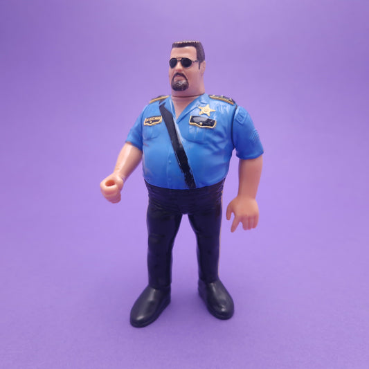 WWF HASBRO THE BIG BOSS MAN Vintage Wrestling Figure ☆ Original 90s Series 1