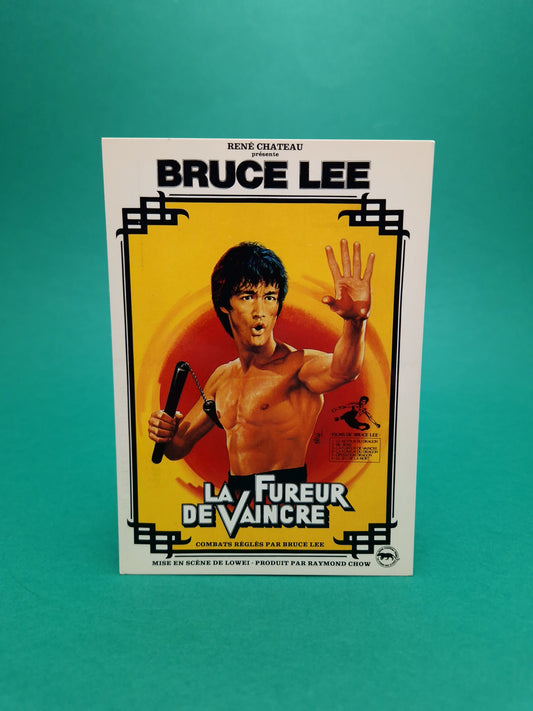 VINTAGE MOVIE ☆ BRUCE LEE French Poster Postcards FIST OF FURY ☆ Loose