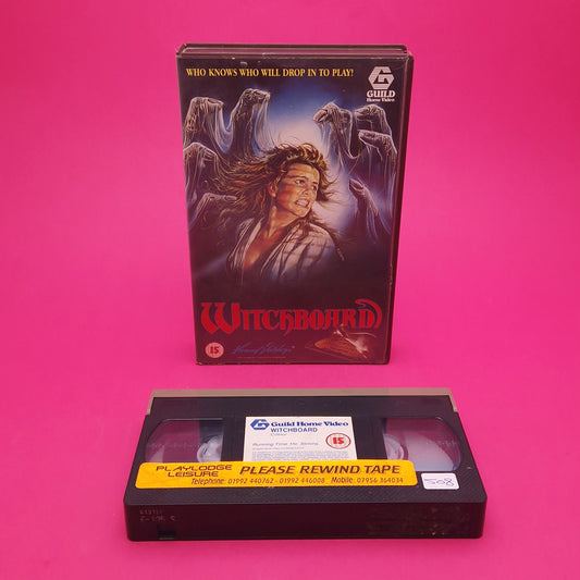 VHS Video ☆ WITCHBOARD ☆ 80s Big Box Ex Rental Horror Vintage