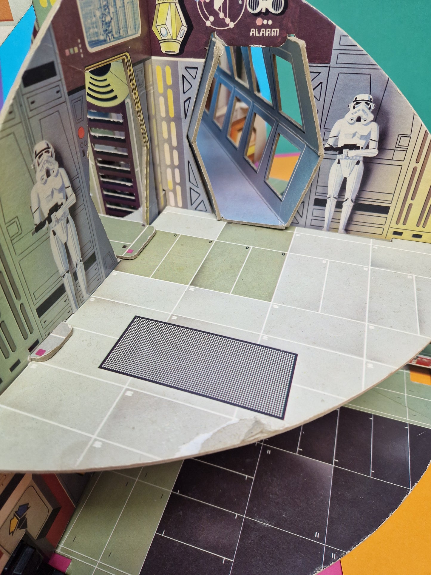 STAR WARS ☆ DEATH STAR Vintage Action Figure Playset ☆ Original 70s Loose