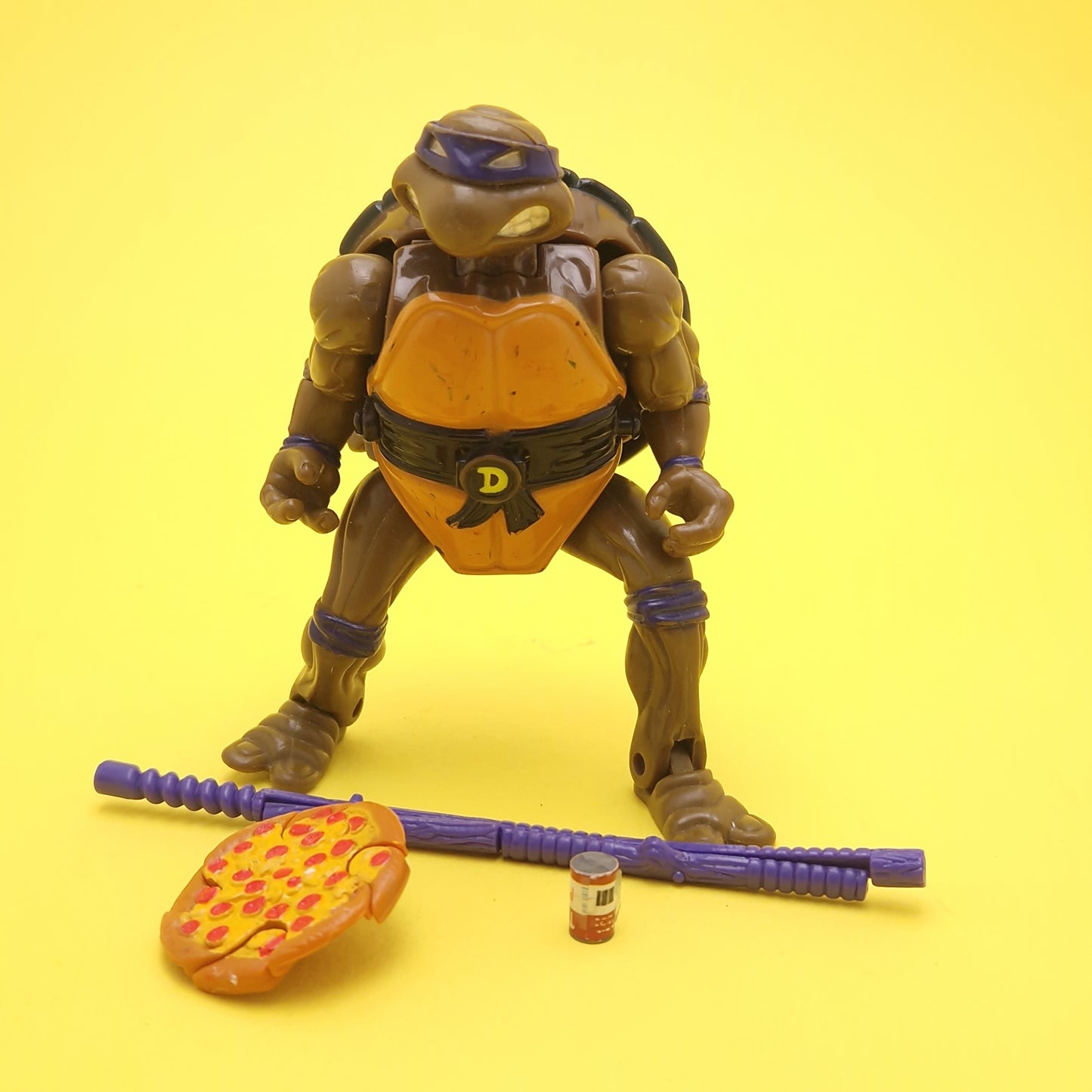 TEENAGE MUTANT NINJA TURTLES ☆ DONATELLO MUTANIN Vintage Action Figure ☆ Loose