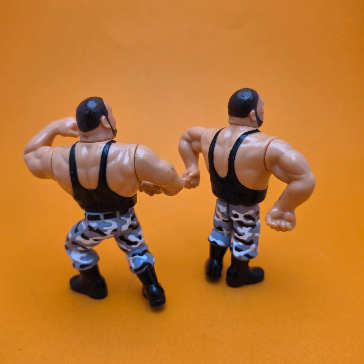 WWF HASBRO LUKE & BUTCH BUSHWACKERS Vintage Wrestling Figure ☆ Original 90s Series 2