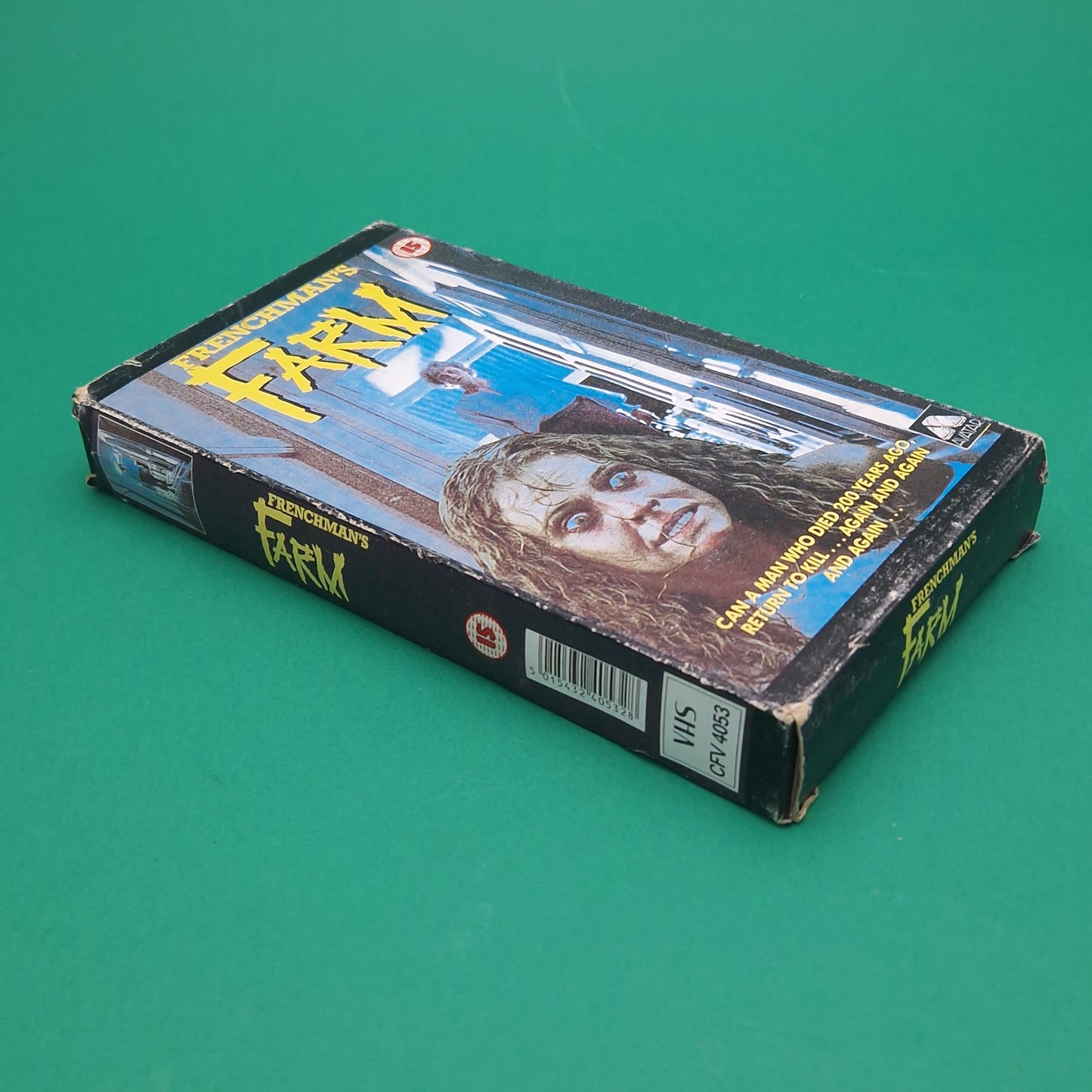 VHS Video ☆ FRENCHMANS FARM ☆ 80s Card Sleeve Horror 15 Vintage