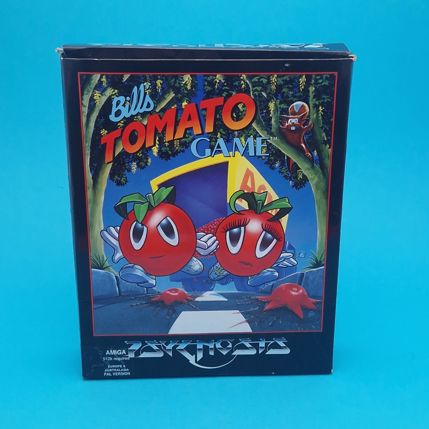AMIGA ☆ BILLS TOMATO GAME ☆ BOXED Vintage Retro Game Commodore