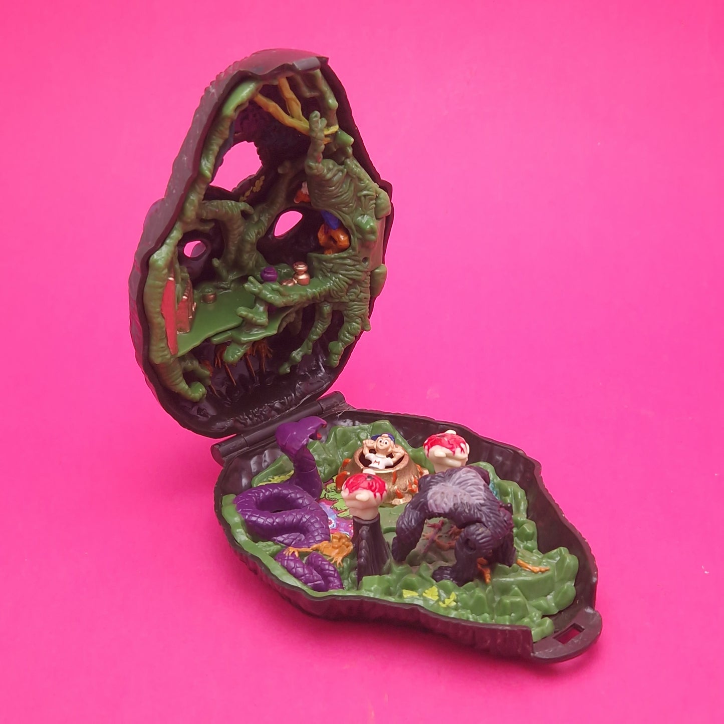 MIGHTY MAX ☆ APE KING Doom Zones Max Vintage Figure Playset ☆ Original