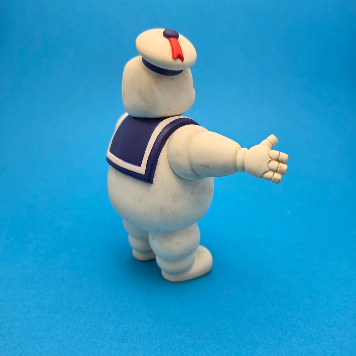 GHOSTBUSTER ☆ STAY PUFT MARSH MALLOWMAN Vintage Figure ☆ Loose 80s Kenner Original