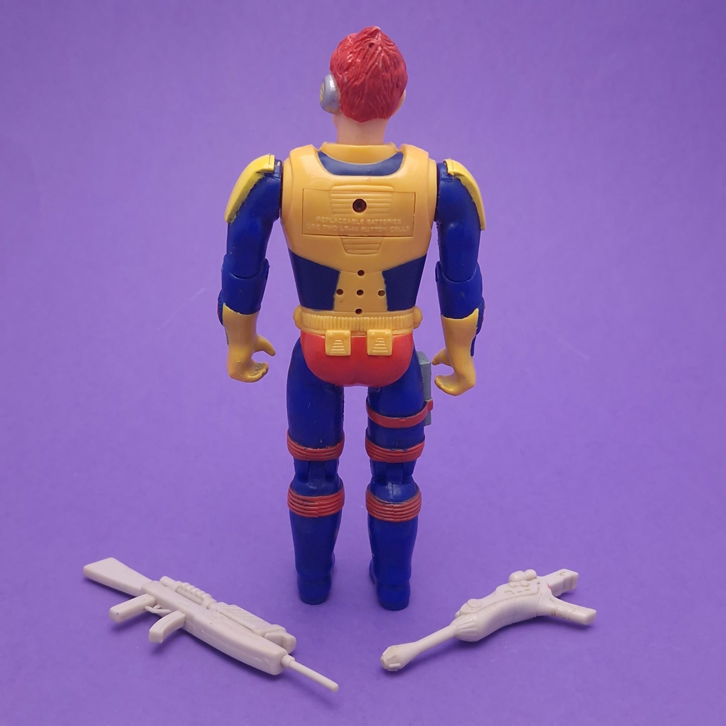 VOICE SQUAD ☆ TIGER CHIEF Vintage Action Figure ☆ 1991 Loose Toy Island