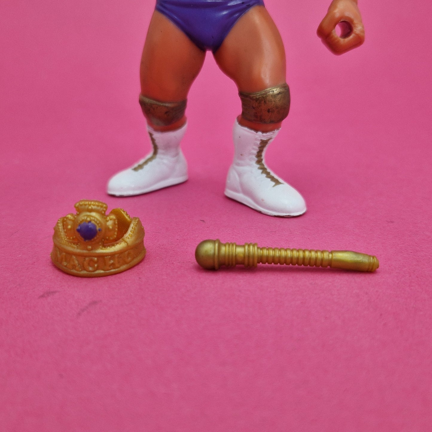 WWF HASBRO MACHO KING RANDY SAVAGE Vintage Wrestling Figure ☆ Original 90s Series 2