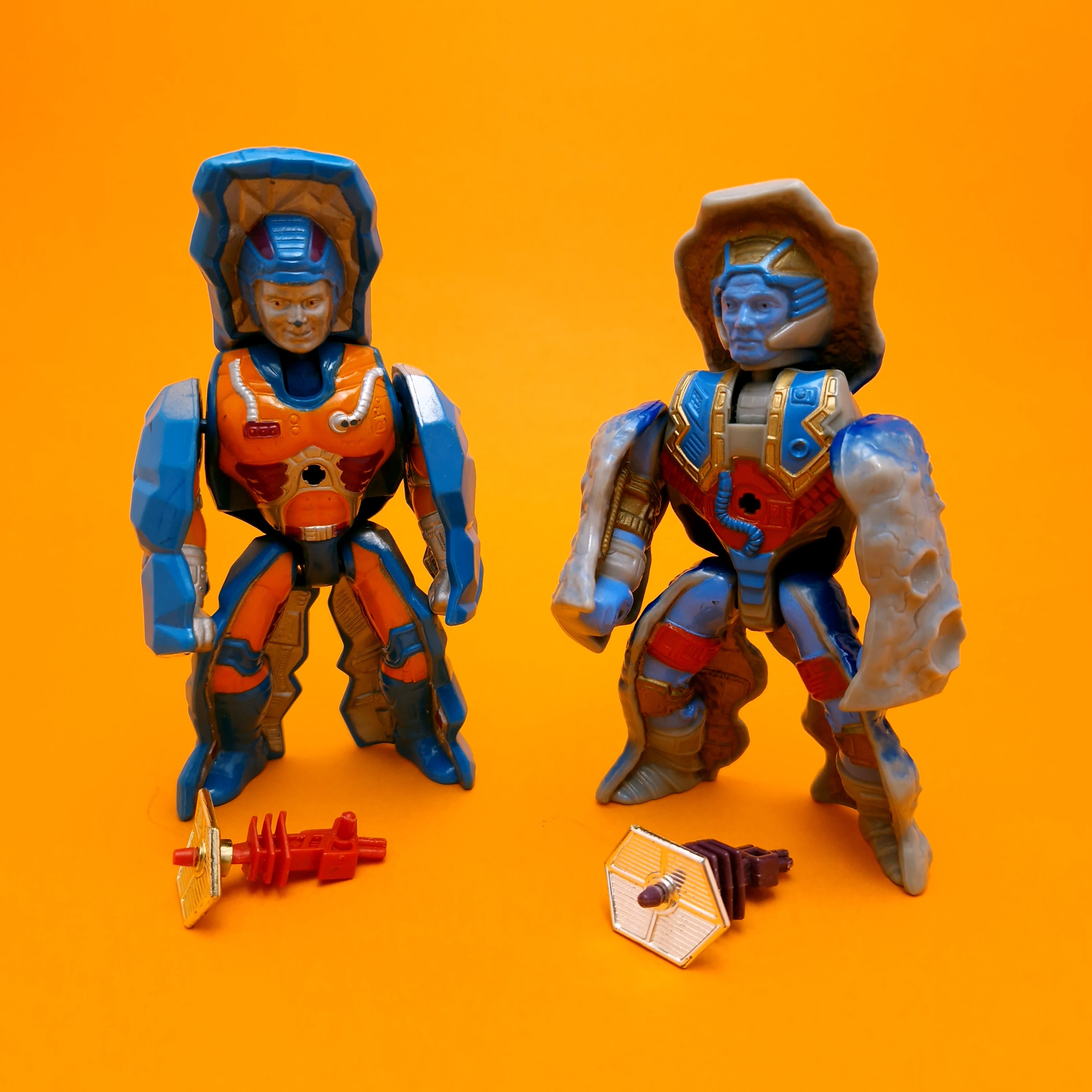 MASTERS OF THE UNIVERSE ☆ STONEDAR & ROKKON Complete Vintage Figure