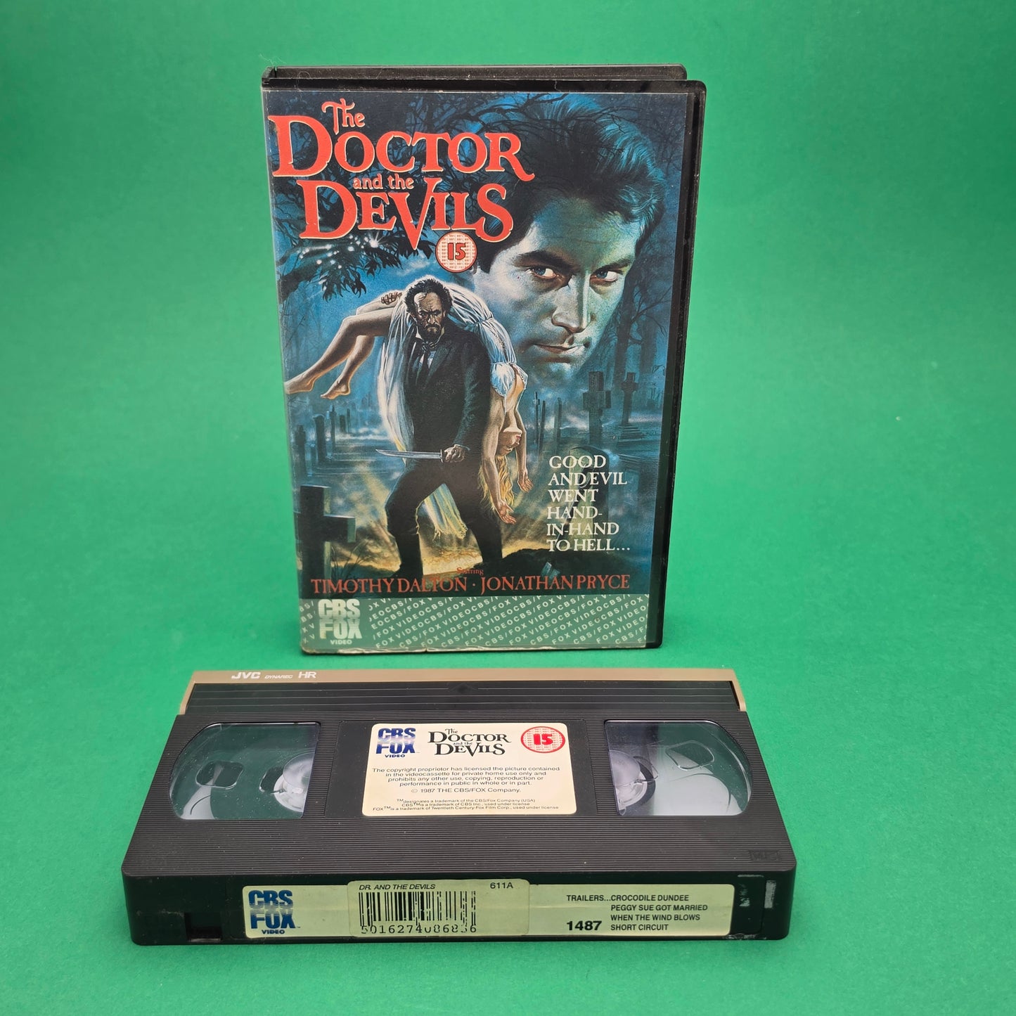 VHS Video ☆ THE DOCTOR AND THE DEVIL ☆ 15 Cert Vintage Ex Rental