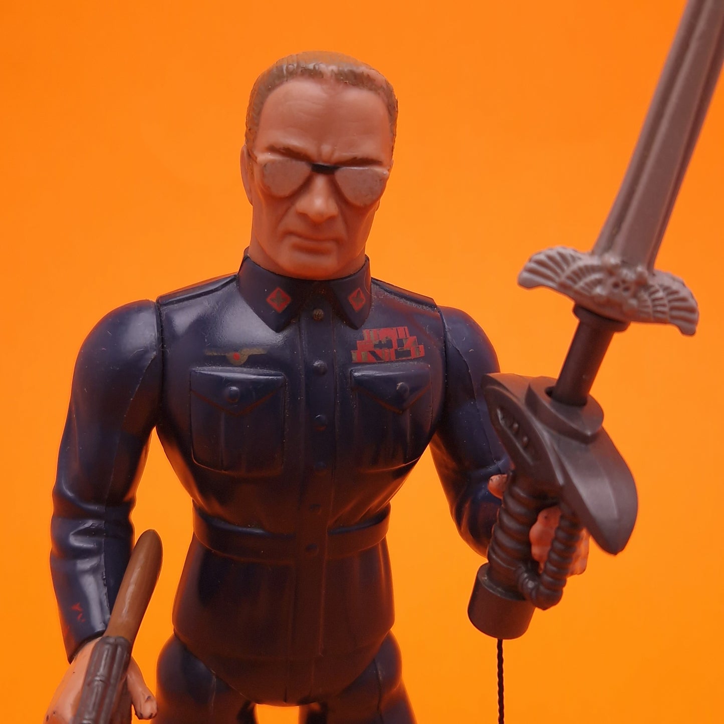 RAMBO: The Force of Freedom ☆ 1985 GENERAL WARHAWK Action Figure ☆ Vintage COLECO 80s