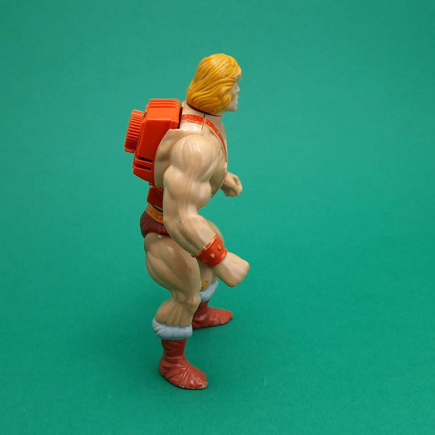 MASTERS OF THE UNIVERSE ☆ THUNDER PUNCH HE-MAN Vintage Figure ☆ MOTU Loose 80s Mattel