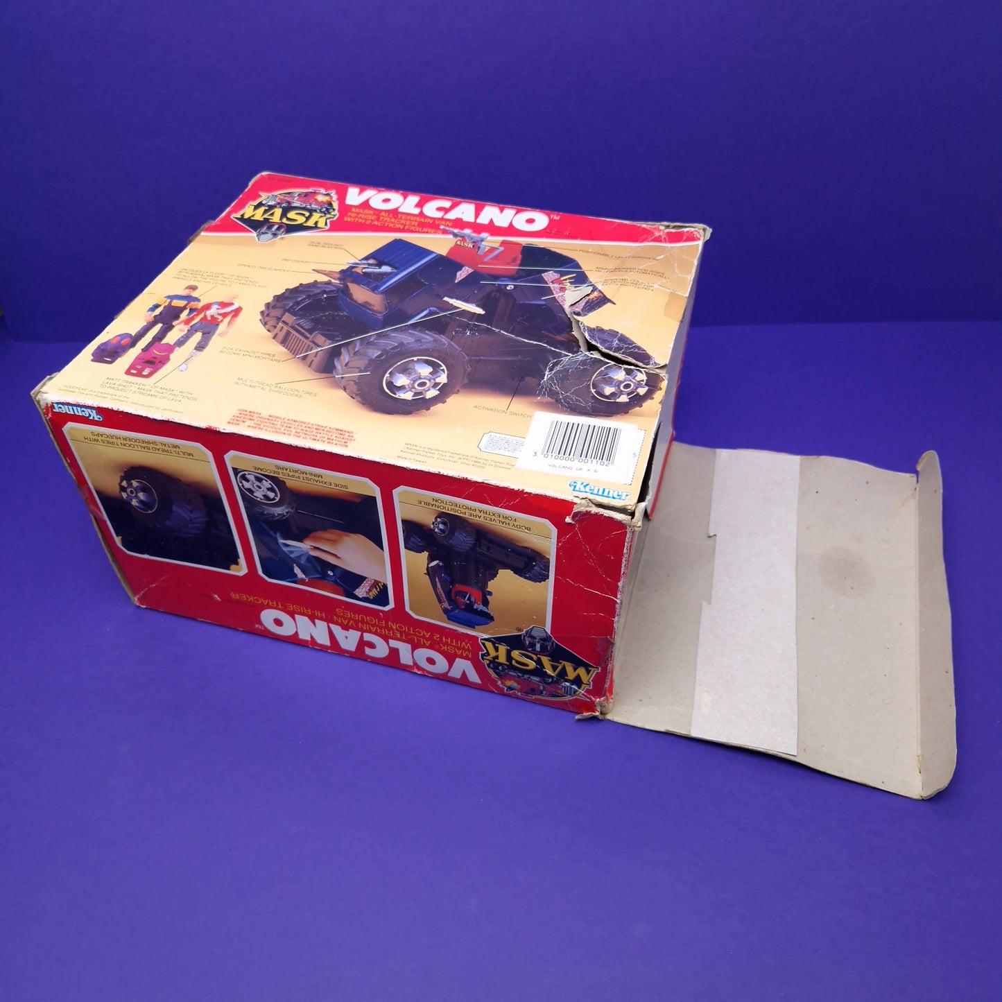 M.A.S.K ☆ VOLCANO Matt Trakker & Jacques La Fleur ☆ BOXED Vintage MASK Kenner 80s