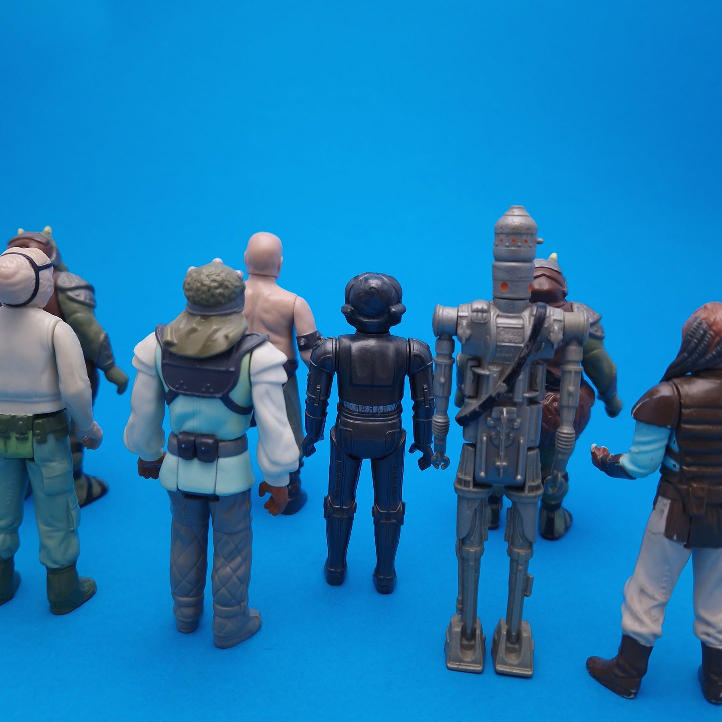 STAR WARS VINTAGE ☆ 9x BUNDLE JABBAS Palace Figures ☆ Kenner 80s ROTJ