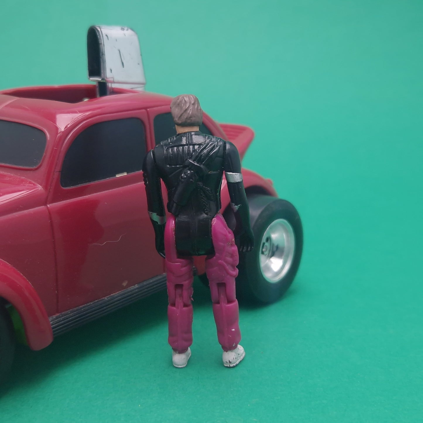 M.A.S.K ☆ DETONATOR JAQUES LAFLEUR Split Second Vintage Figure Vehicle ☆ MASK Kenner 80s Loose