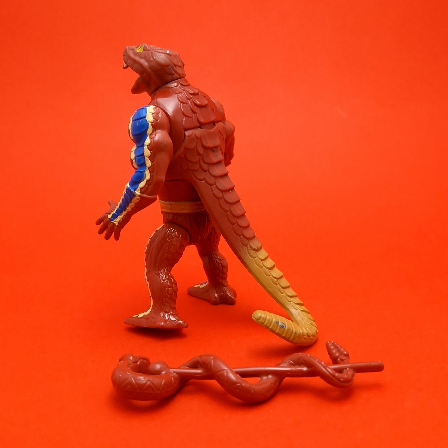 MASTERS OF THE UNIVERSE ☆ RATTLER Complete Vintage Figure ☆ MOTU Loose 80s Mattel Original