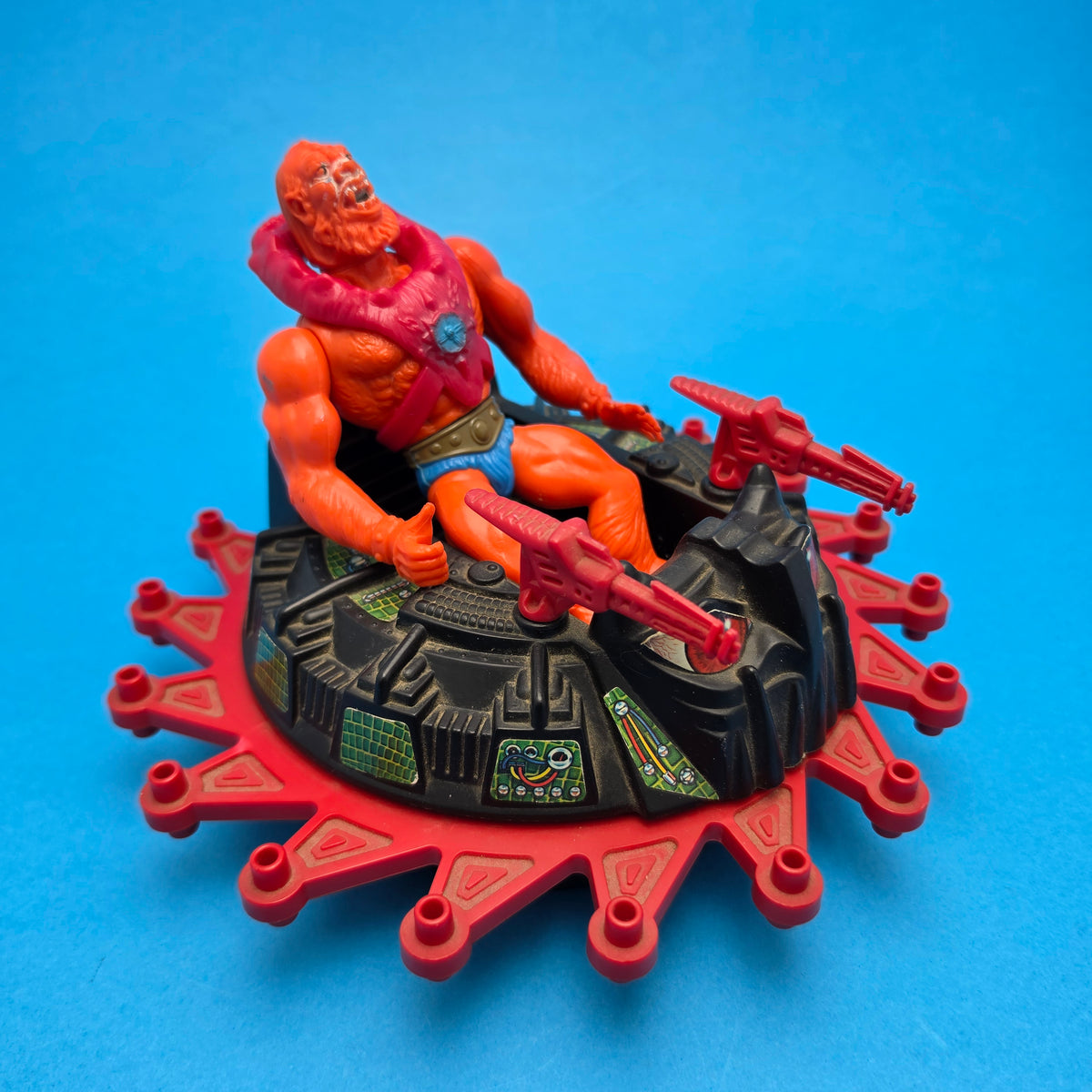 MASTERS OF THE UNIVERSE ☆ ROTON BEASTMAN Vintage Figure Vehicle ☆ MOTU 80s Mattel