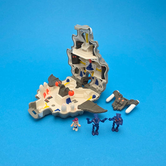 MIGHTY MAX ☆ TERMINATES WOLFSHIP 7 Doom Zones Max Vintage Figure Playset ☆ Complete
