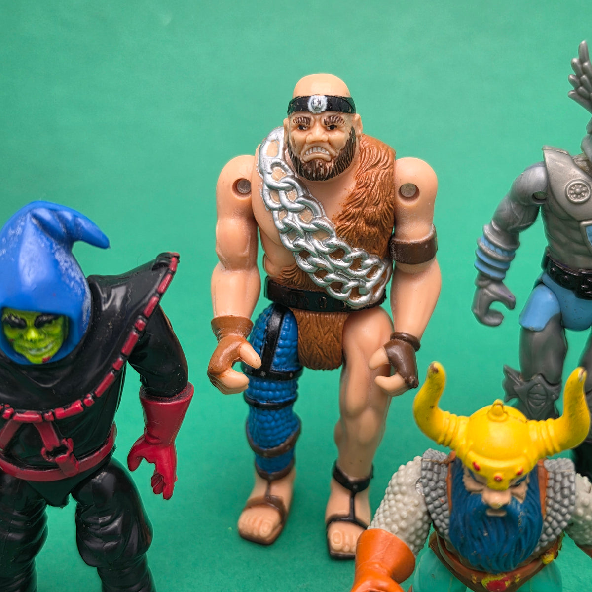 ADVANCED DUNGEONS & DRAGONS ☆ ZARAK STRONGHEART ZORGAR DEETH ELKHORN Figure ☆ DnD Vintage LJN 80s