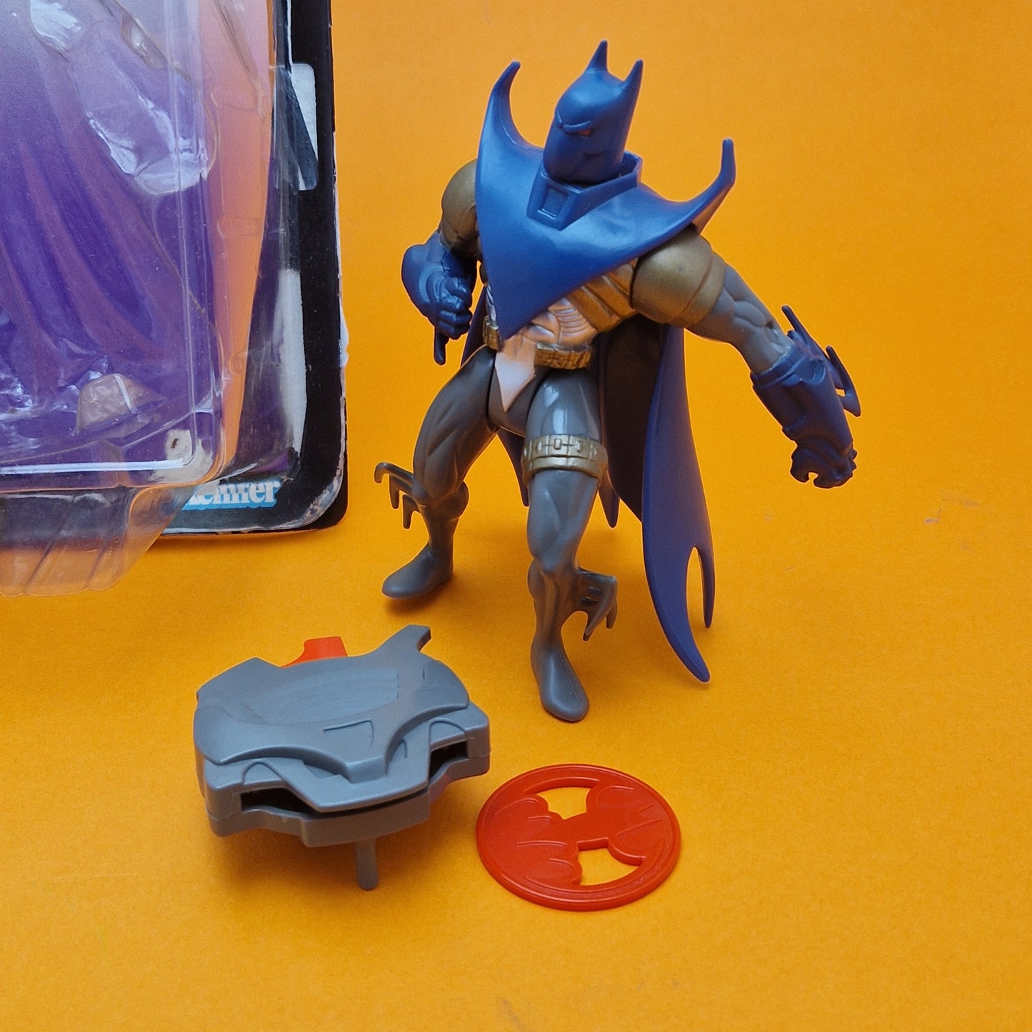 LEGENDS OF BATMAN KNIGHTSEND BATMAN Vintage Figure ☆ Card Original Kenner Loose
