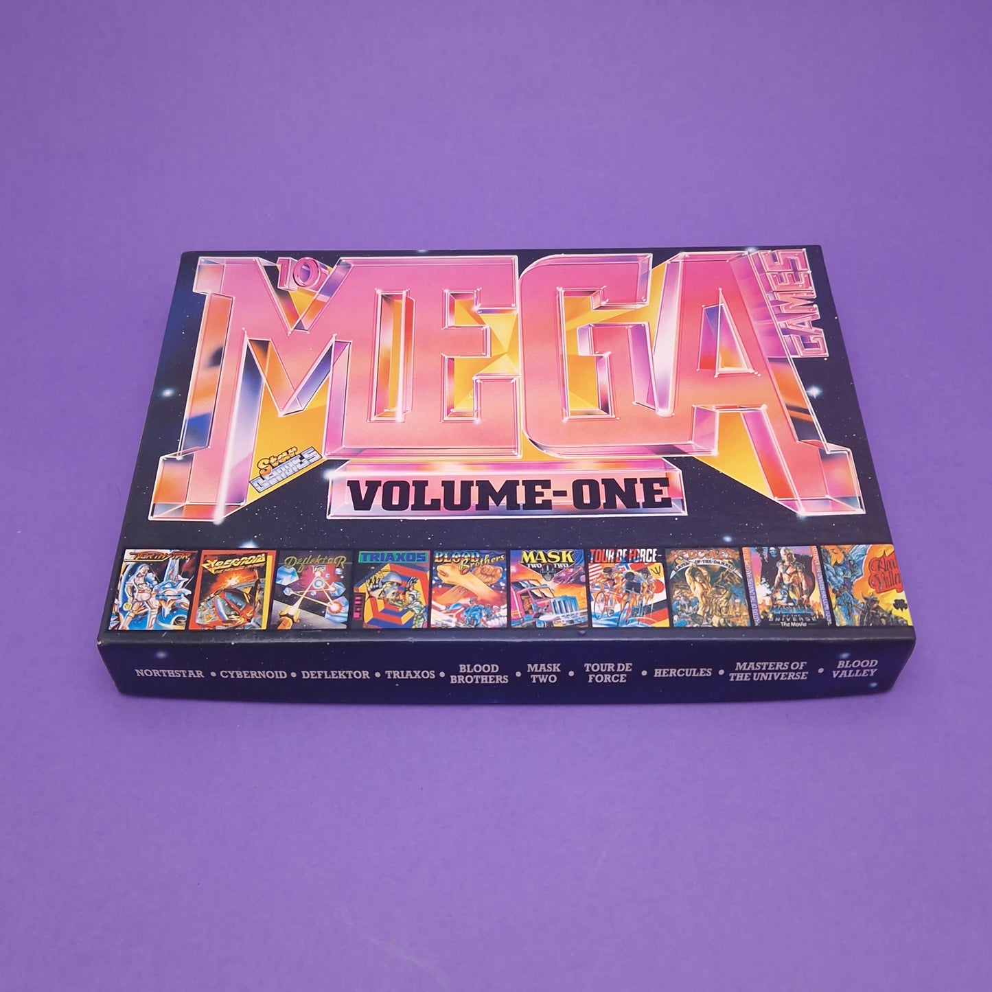 AMSTRAD ☆ MEGA VOLUME ONE 1 ☆ With M.A.S.K 2, MOTU NORTHSTAR & More Vintage Retro Game Boxed & Complete