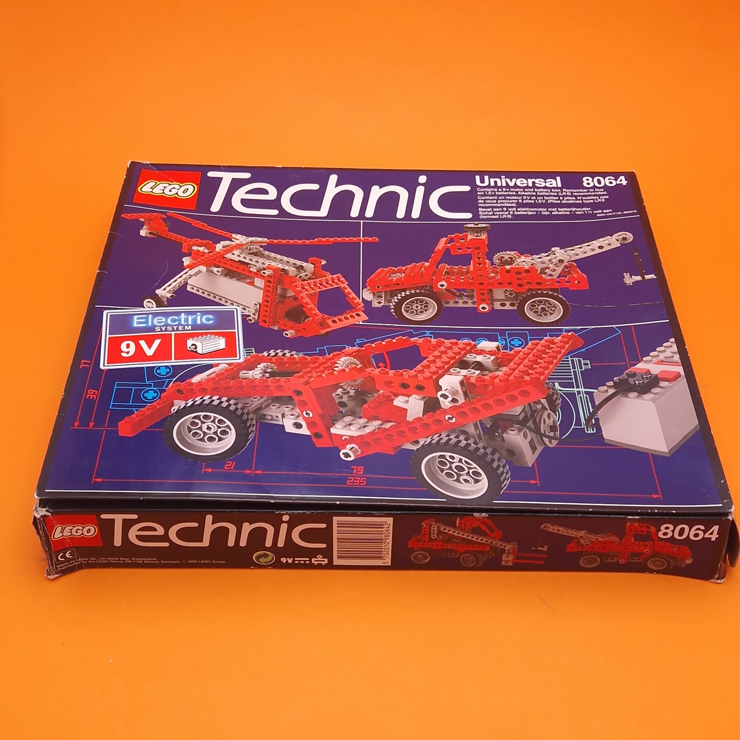 LEGO ☆ 8064 UNIVERAL MOTOR SET Technic ☆ Vintage 80s Boxed Instructions