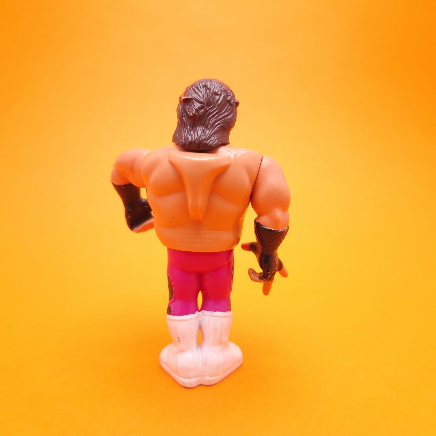 WWF HASBRO BRUTUS THE BARBER BEEFCAKE Vintage Wrestling Figure ☆ Original 90s Series 1