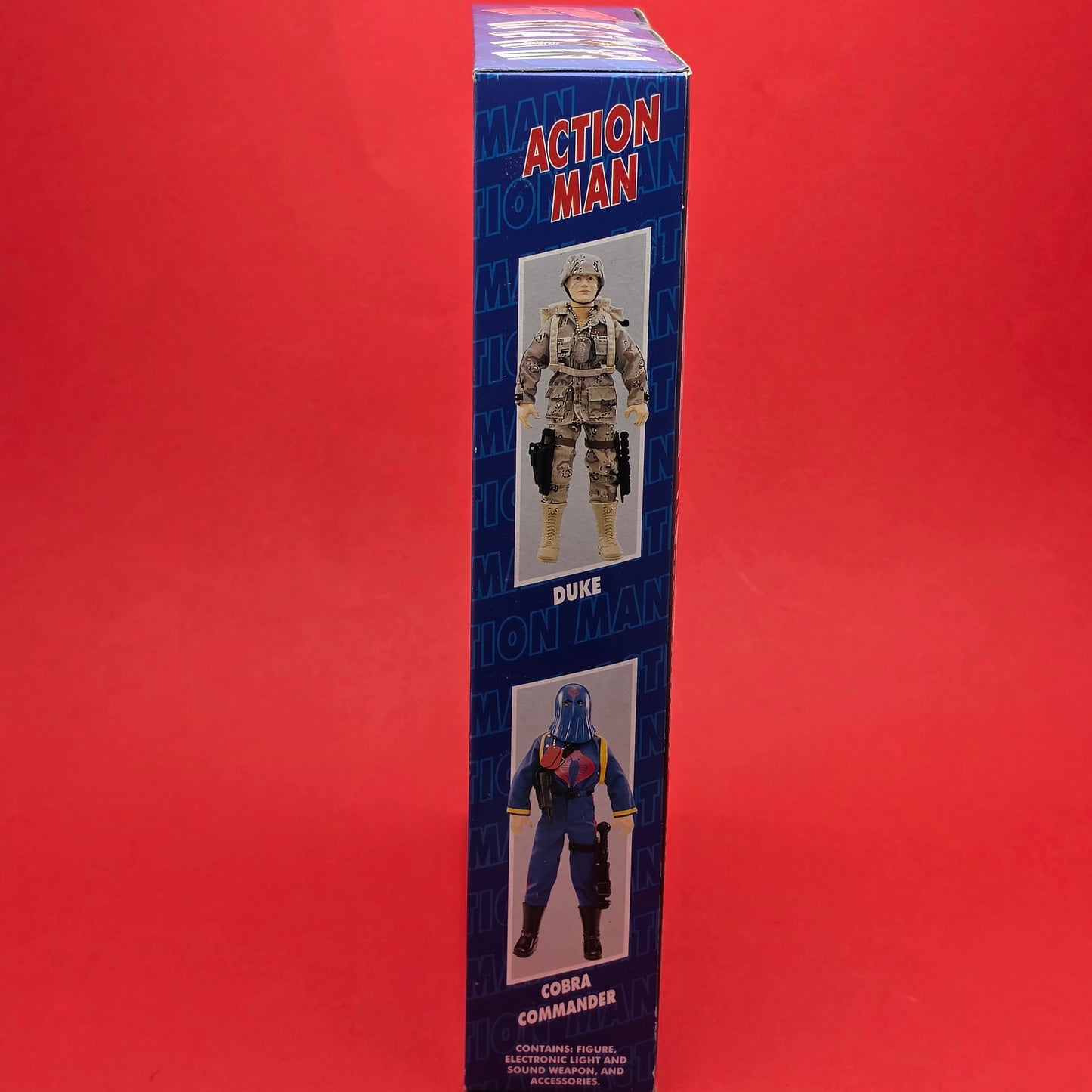 ACTION MAN ☆ ELECTRONIC DUKE Doll Figure ☆ Vintage HASBRO 90's SEALED BOXED G.I. JOE DUKE Hall Of Fame