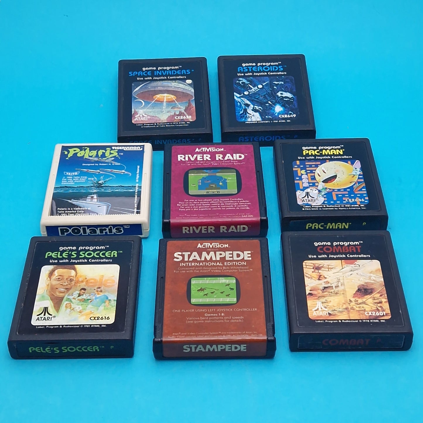 ATARI 2600 ☆ 4 SWITCH WOODGRAIN CONSOLE & CONTROLLERS ☆ Retro Games Bundle