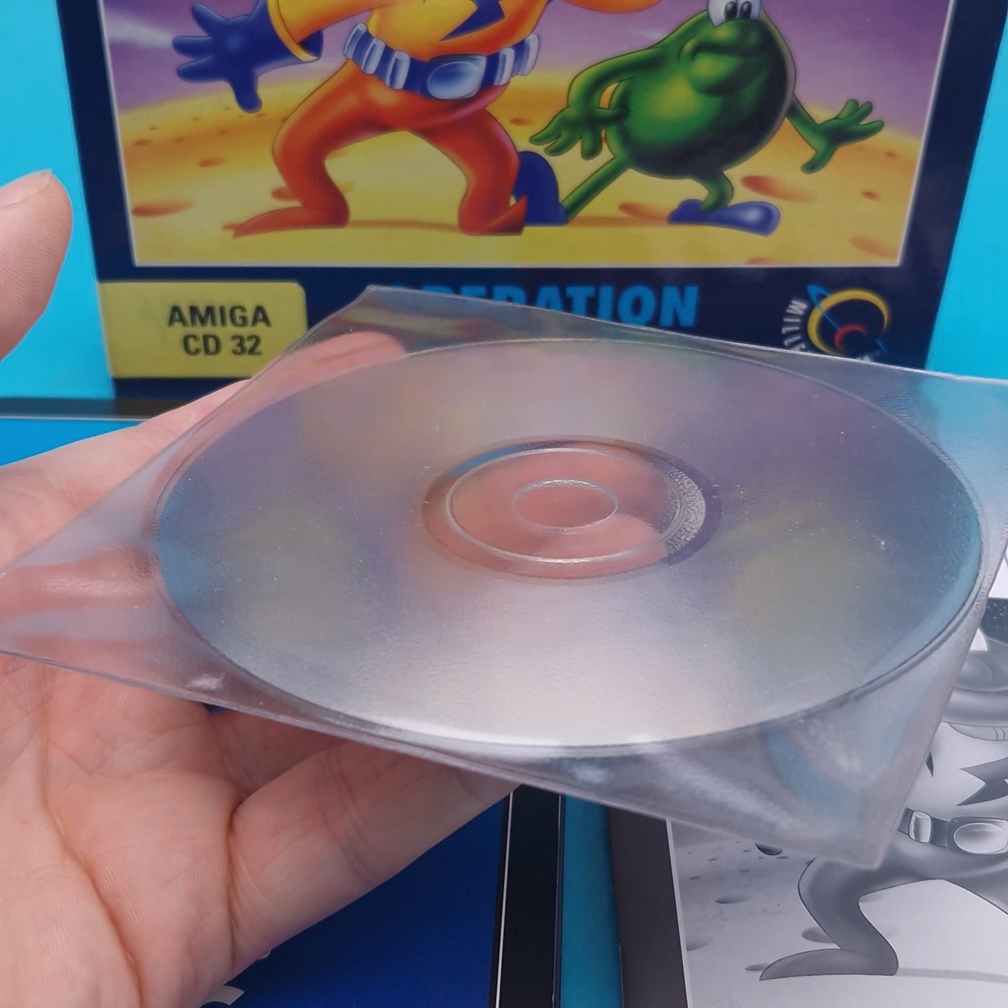 AMIGA CD32 ☆ JAMES POND 3 ☆ BIG BOX BOXED Vintage Retro Game Commodore 90s