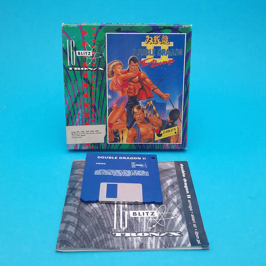 AMIGA ☆ DOUBLE DRAGON 2 THE REVENGE ☆ BOXED Tested Vintage Retro Game