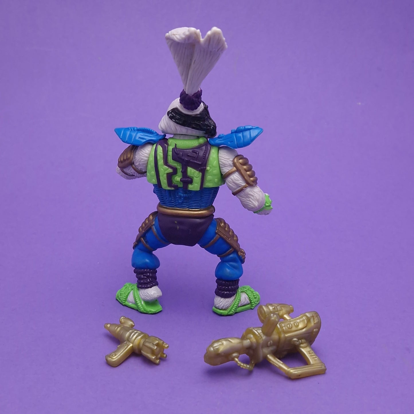 TEENAGE MUTANT NINJA TURTLES ☆ SPACE USAGI YOJIMBO Vintage Figure ☆ 90s Loose