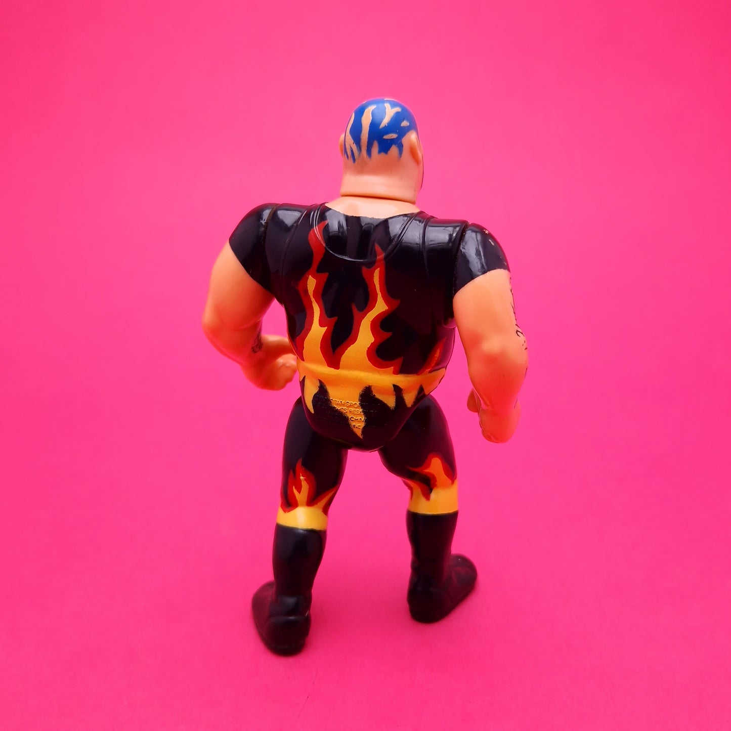 WWF HASBRO BAM BAM BIGELOW Vintage Wrestling Figure ☆ Original 90s Series 8