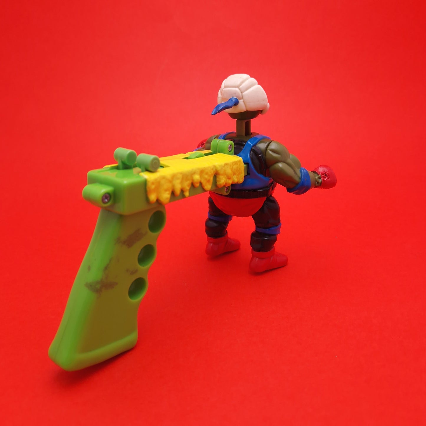 TEENAGE MUTANT NINJA TURTLES ☆ Kowabunga Kickboxin' Leo Vintage Action Figure ☆ Loose