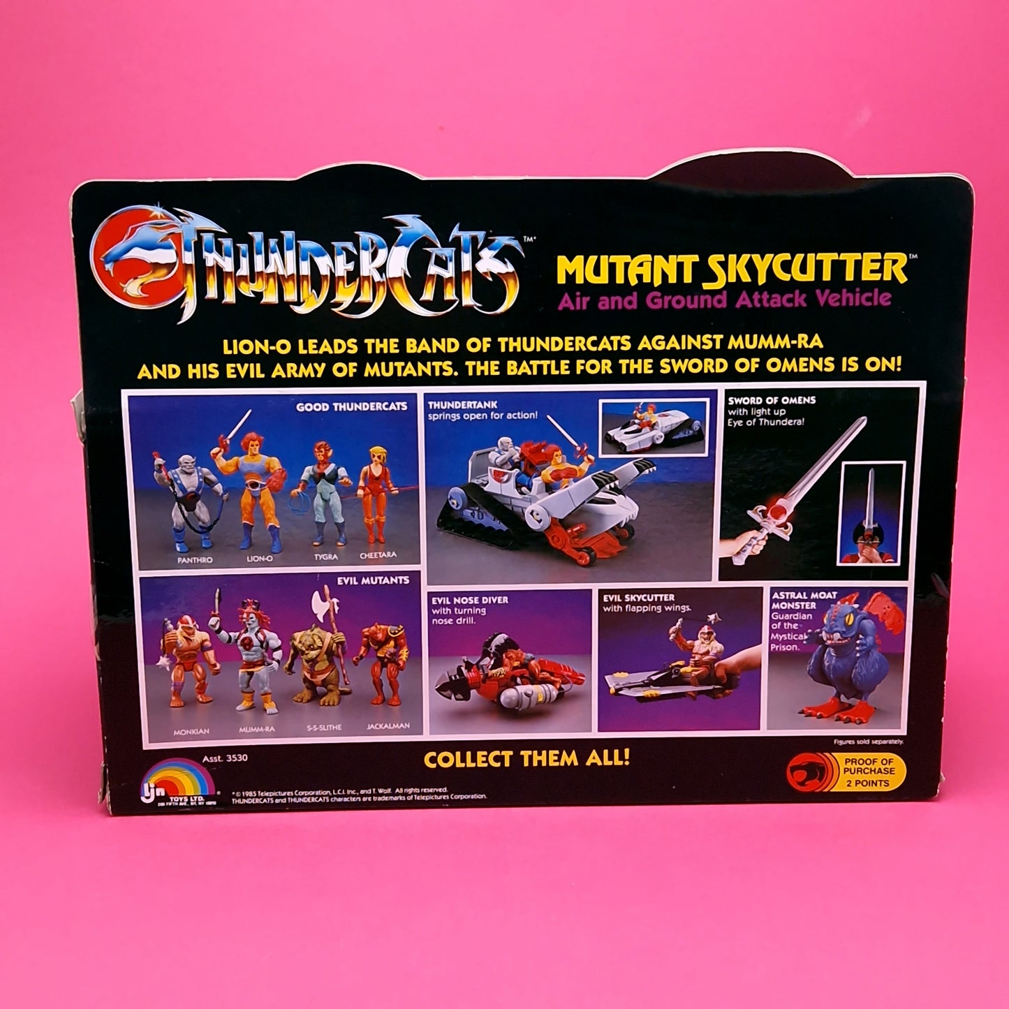 THUNDERCATS ☆ SKYCUTTER Action Figure Vehicle ☆ BOXED Toys Vintage LJN 80s