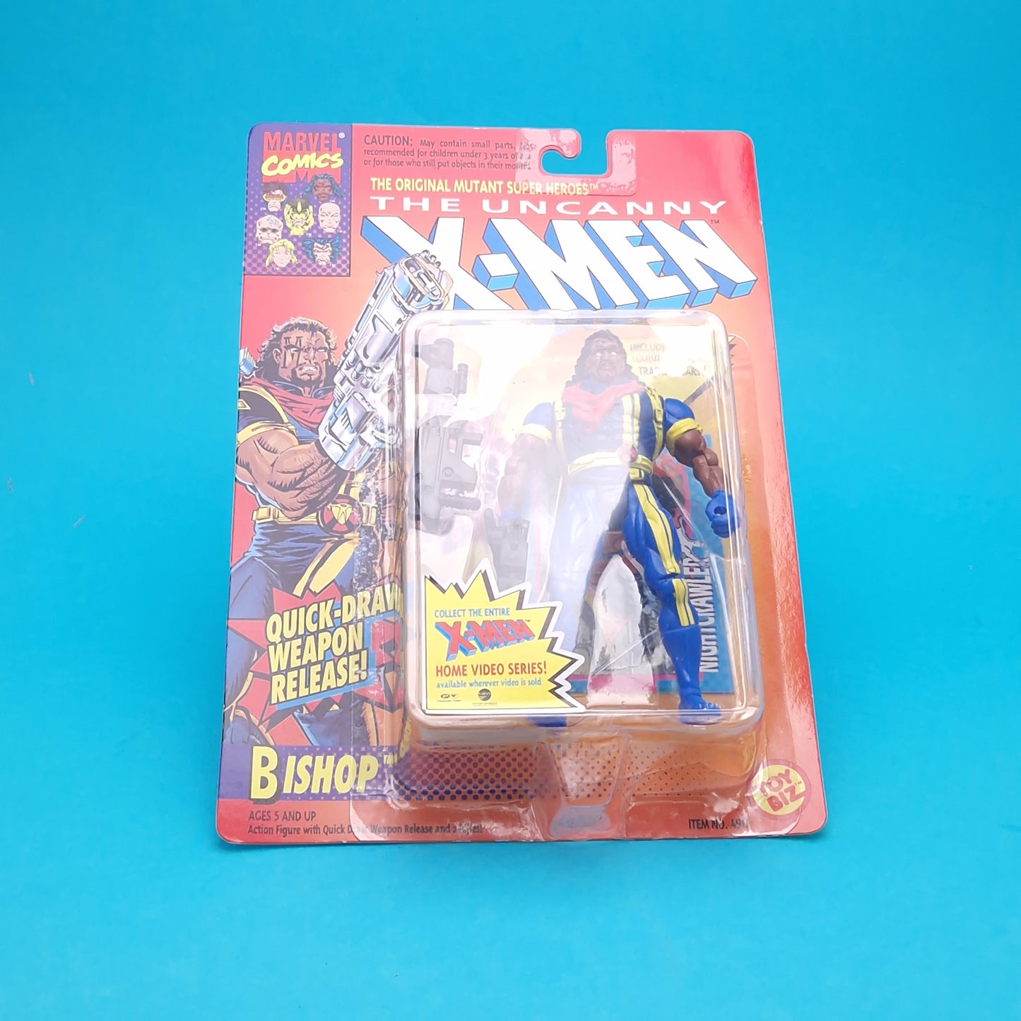 X-MEN ☆ BISHOP MARVEL Action Figure ☆ Vintage MOC Sealed Carded Toybiz 90s