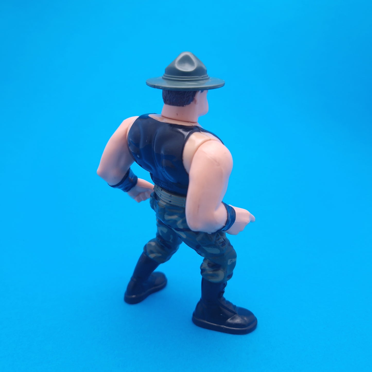 WWF HASBRO SGT SLAUGHTER Vintage Wrestling Figure ☆ Original 90s Series 3