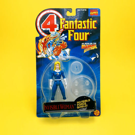FANTASTIC FOUR ☆ INVISIBLE WOMAN MARVEL Figure ☆ Original MOC Sealed Carded Toybiz 90s