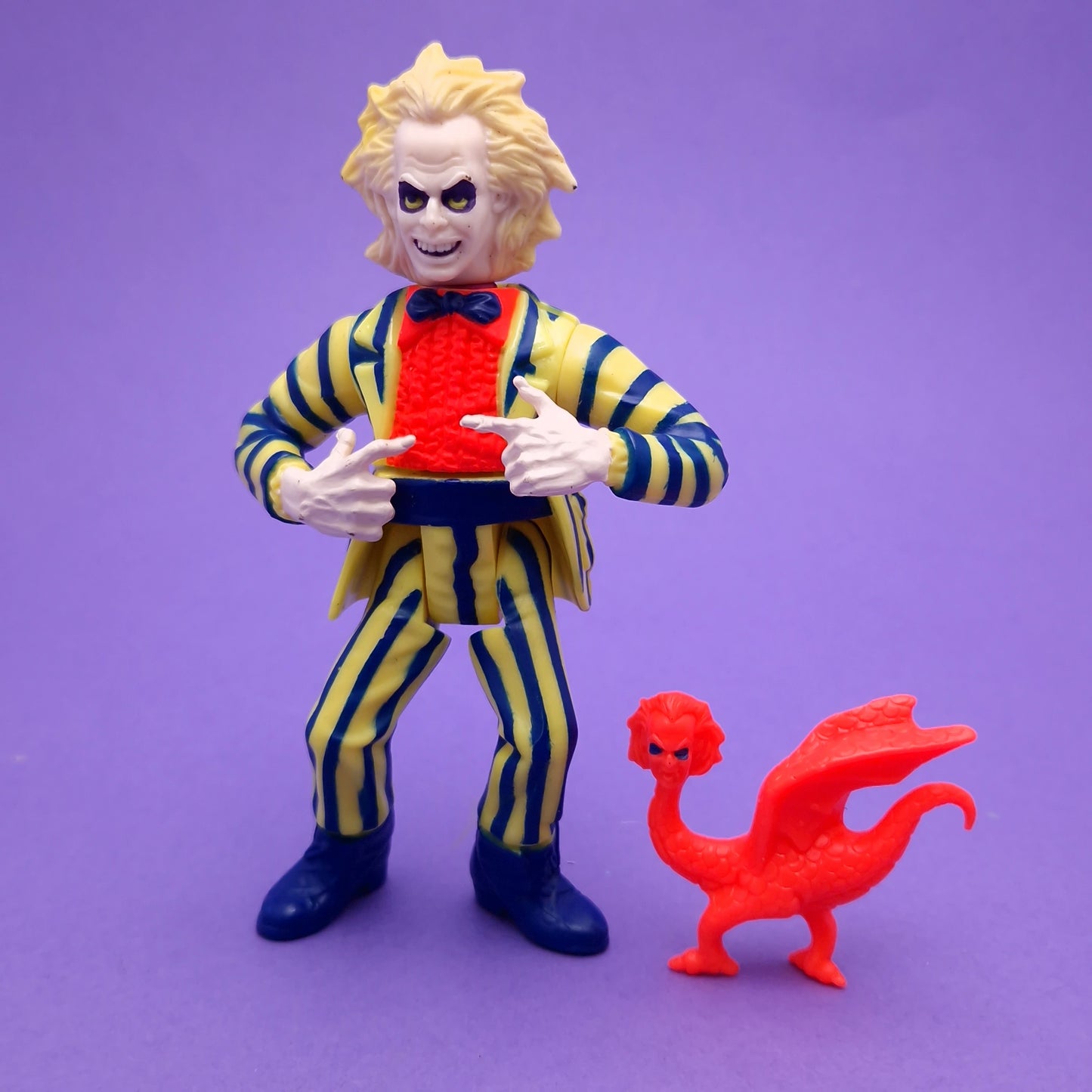 BEETLEJUICE ☆ EXPLODING Beetlejuice Vintage Figure ☆ Loose 90s Complete
