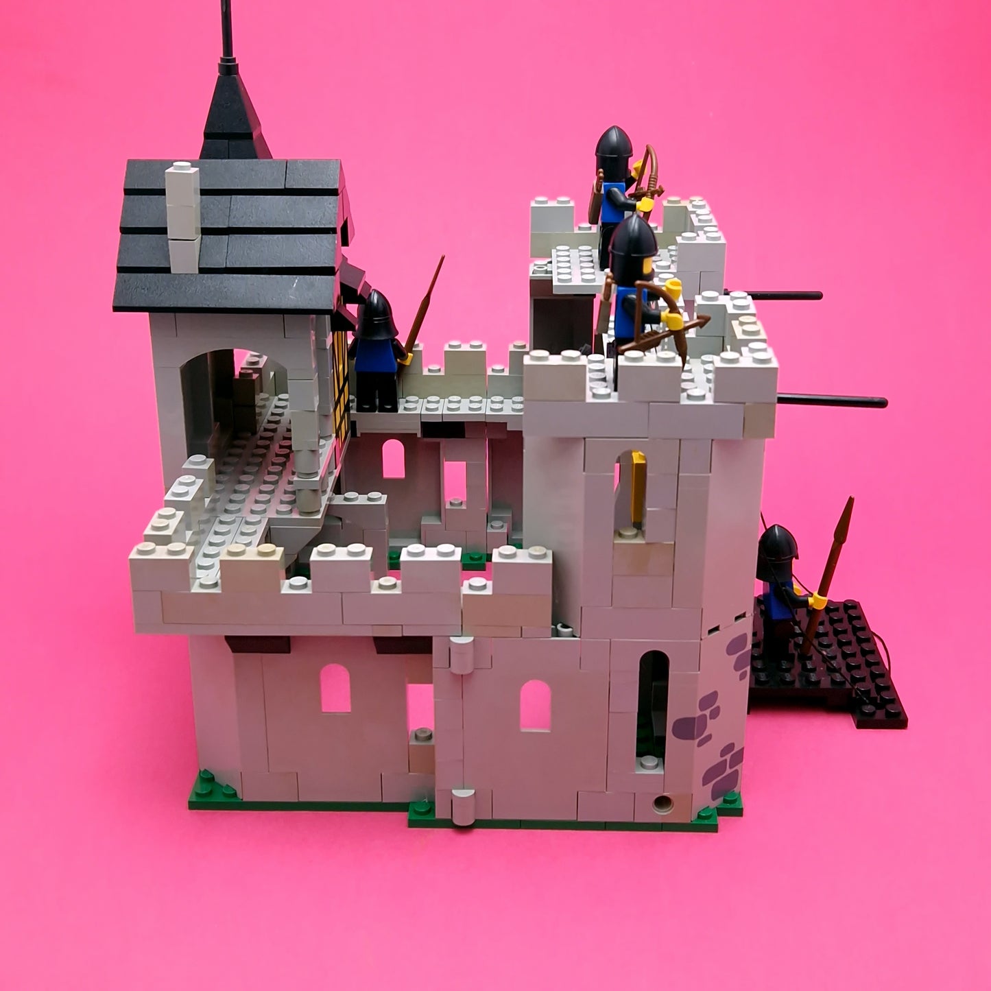 LEGO ☆ 6074 BLACK FALCONS FORTRESS CASTLE KNIGHTS BOXED Mini Figure ☆ Instructions 80s