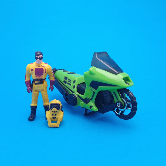 M.A.S.K ☆ CONDOR BRAD TURNER Vintage Figure Vehicle ☆ Complete MASK Kenner 80s Loose