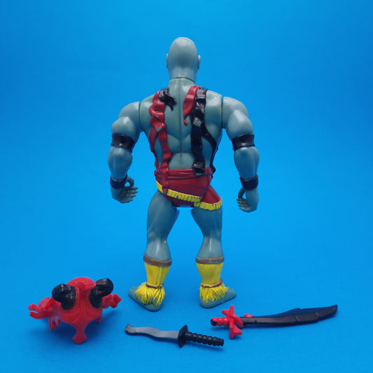 THUNDERCATS ☆ MUMM-RA Solid Back Luna Lasher Version Action Figure ☆ Vintage LJN  Original 80s Loose