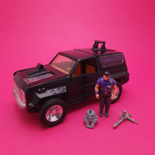 M.A.S.K ☆ JACKHAMMER & CLIFF DAGGER Vintage Figure Vehicle ☆ MASK Kenner 80s