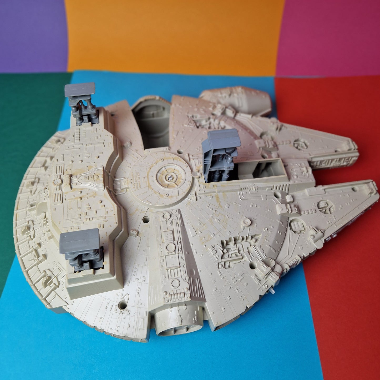 STAR WARS ☆ MILLENNIUM FALCON Vintage Action Figure Vehicle ☆ Original 80s Loose Parts