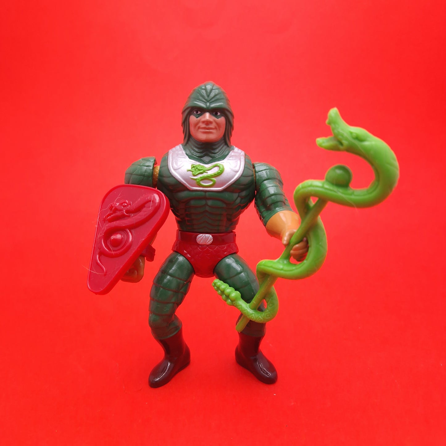 MASTERS OF THE UNIVERSE ☆ KING HISS Vintage Figure ☆ MOTU Loose 80s Mattel