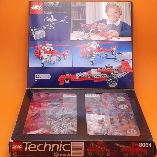 LEGO ☆ 8064 UNIVERAL MOTOR SET Technic ☆ Vintage 80s Boxed Instructions