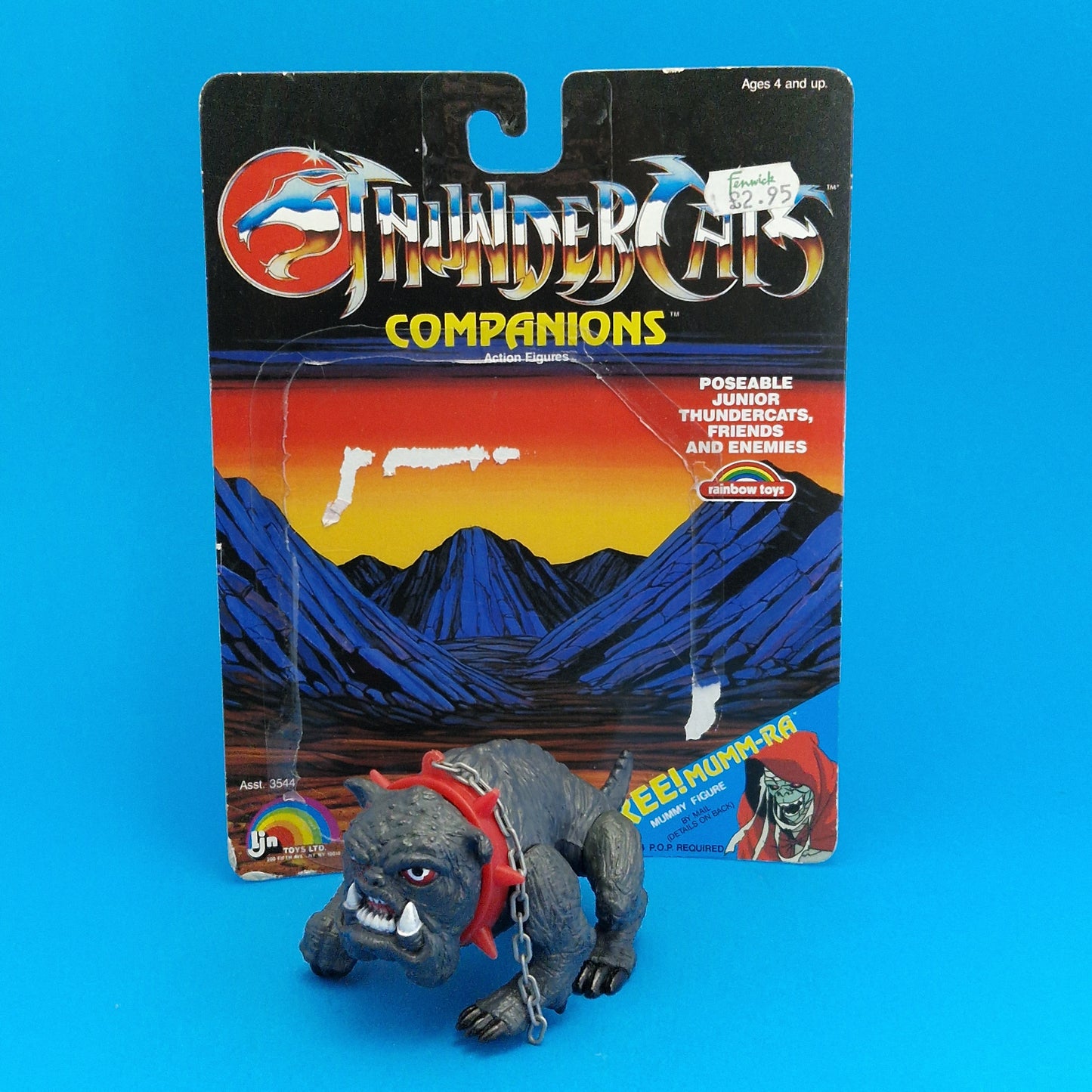 THUNDERCATS ☆ MA-MUTT Action Figures ☆ Vintage LJN Original 80s Loose Chain