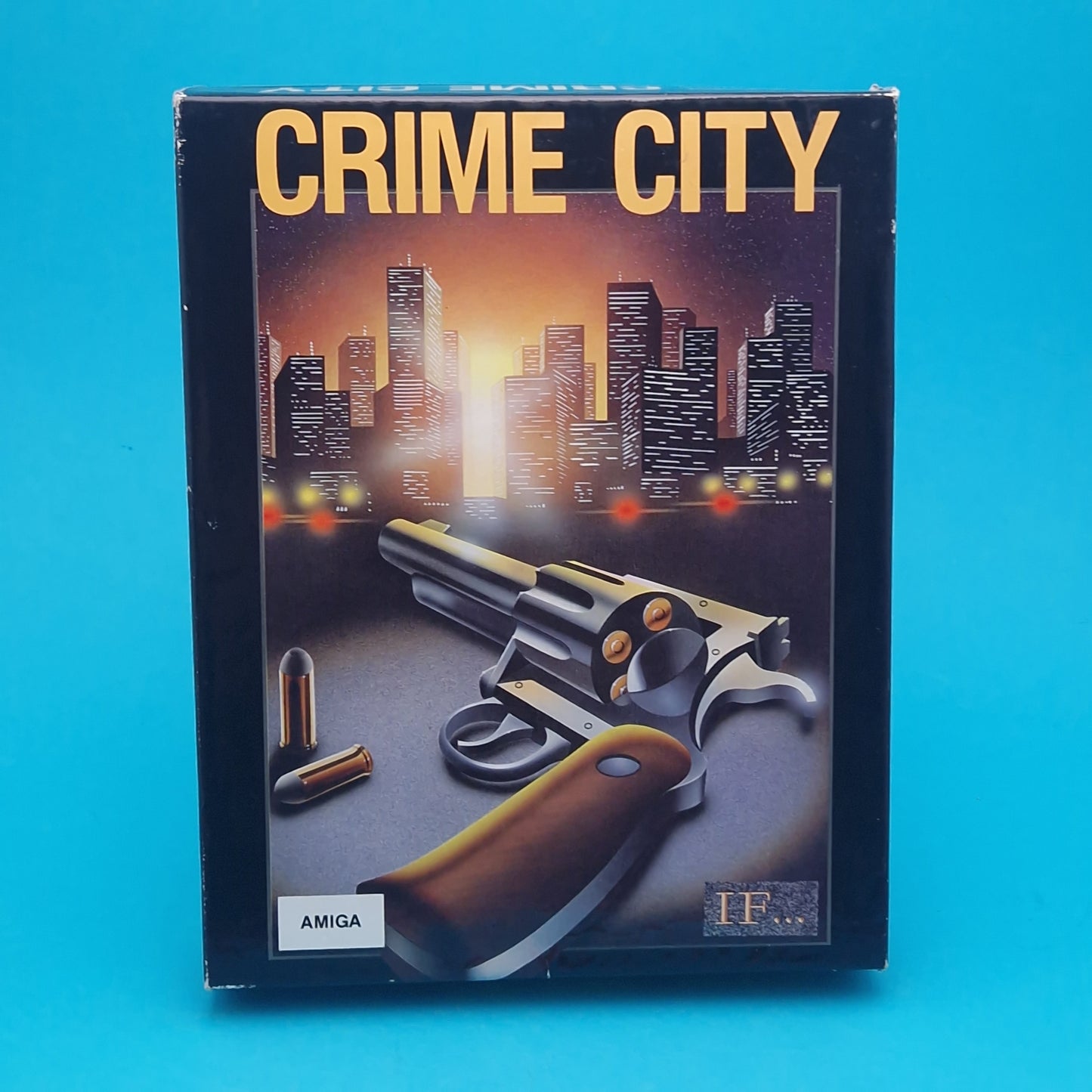 AMIGA ☆ CRIME CITY ☆ BOXED Vintage Retro Game Commodore IF..