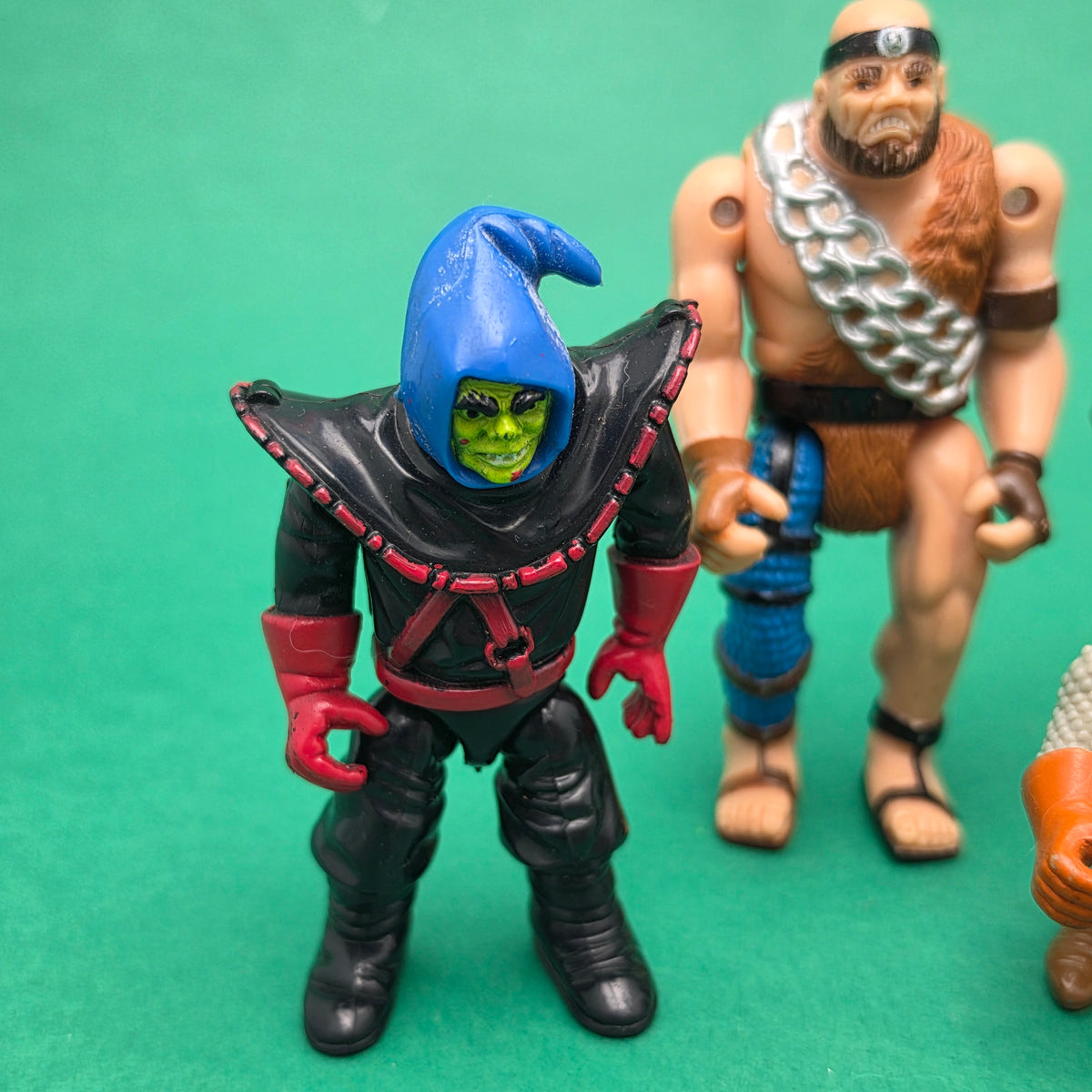ADVANCED DUNGEONS & DRAGONS ☆ ZARAK STRONGHEART ZORGAR DEETH ELKHORN Figure ☆ DnD Vintage LJN 80s