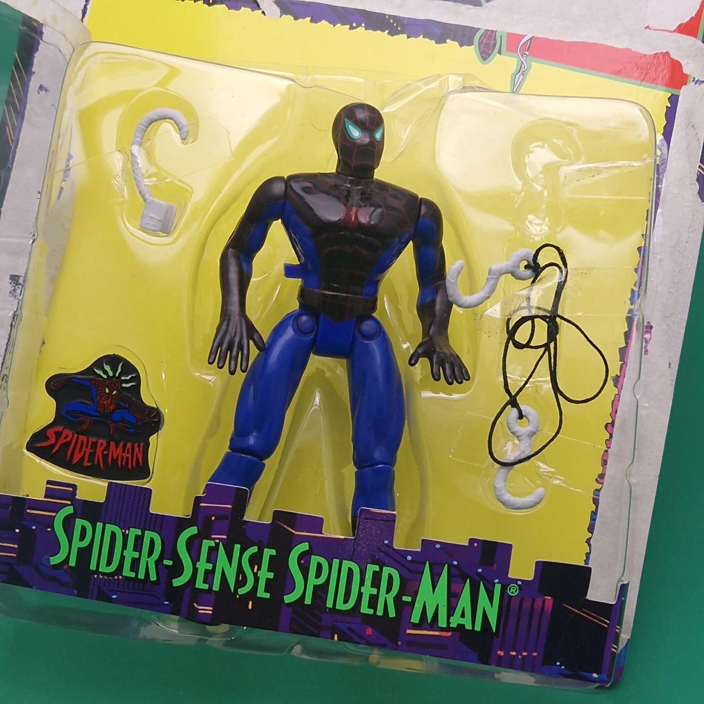 SPIDER-MAN ANIMATED SERIES ☆ SPIDER-SENSE Action Figure ☆ Marvel Toybiz 90s